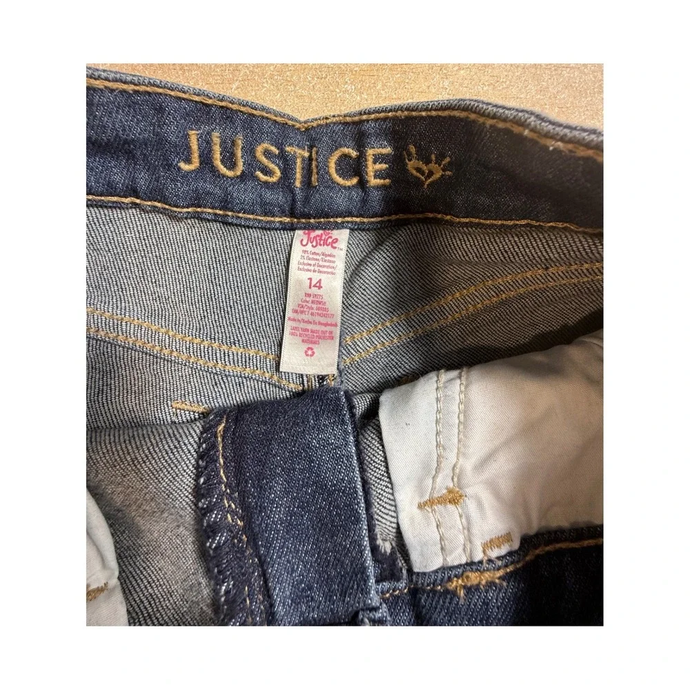 Justice girls denim